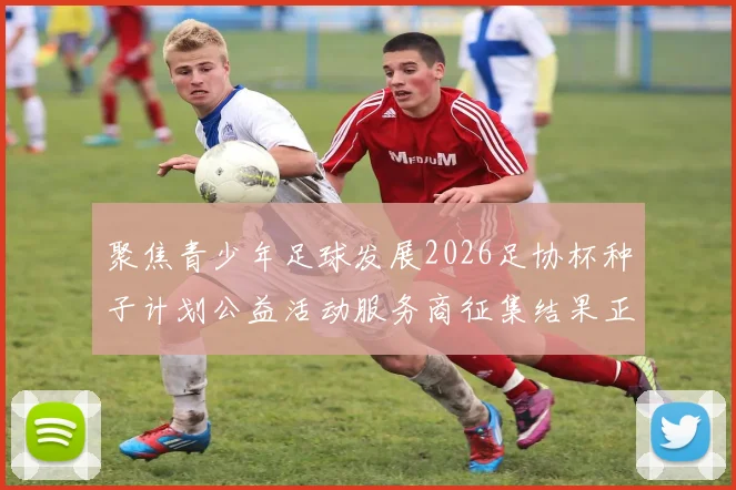 聚焦青少年足球发展2026足协杯种子计划公益活动服务商征集结果正式公告